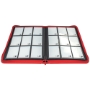Ultra Pro: (9Pkt) Vivid Pro Binder: Zippered: Red - UP15903 [074427159030]