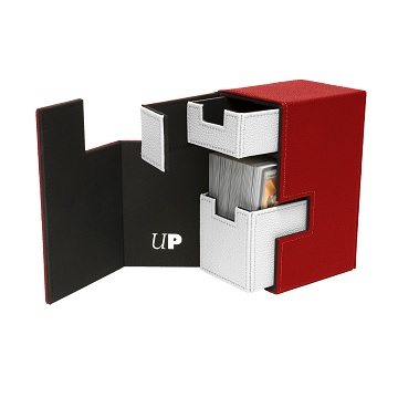 Ultra Pro - Ultra Pro: Deck Box - M2.1 Red and White #UP85709 ...