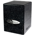Ultra Pro: Deck Box Satin Cube: Glitter Black 