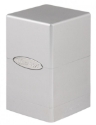 Ultra Pro: Deck Box Satin Tower: METALLIC SILVER 