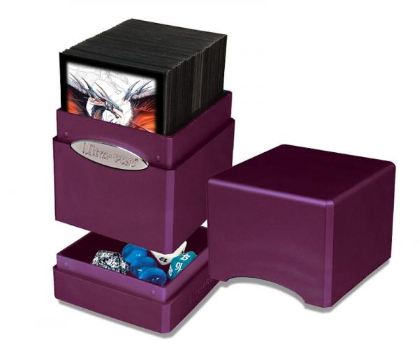 Ultra Pro Purple Satin Tower Deck Box 