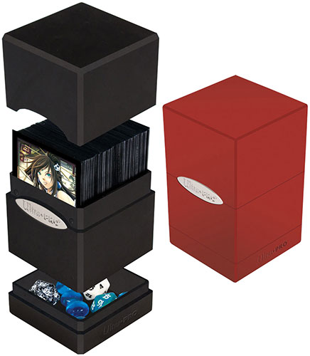 Ultra Pro: Deck Box Satin Tower: Red 