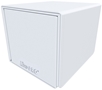 Ultra Pro: Deck Box: Vivid Deluxe Alcove Edge: White - UP16178 [074427161781]