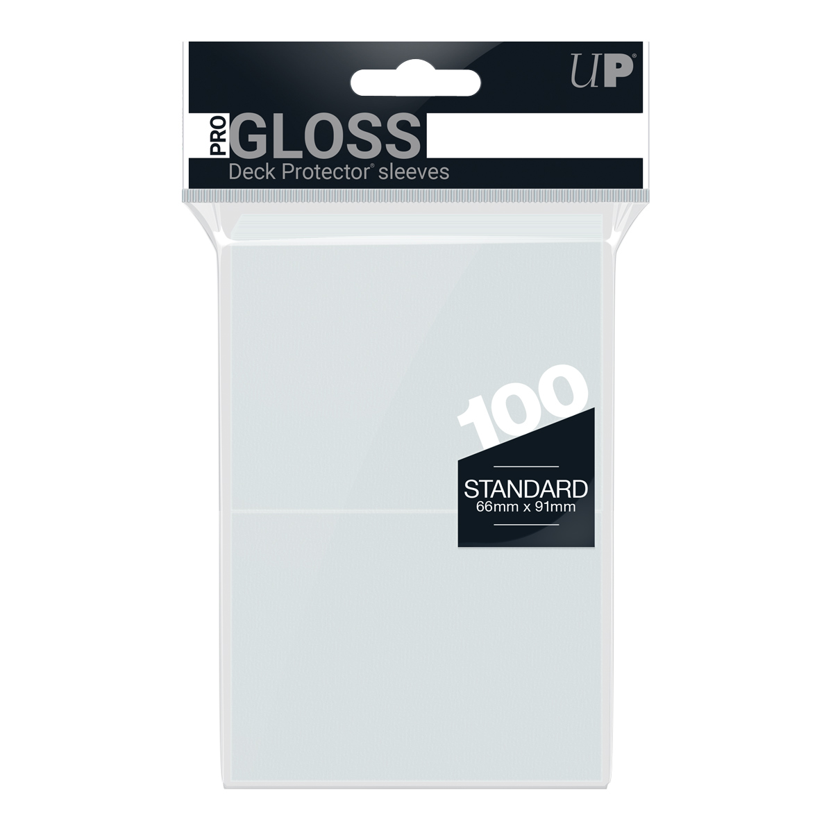 Ultra Pro: Deck Protector Sleeves: Gloss (100ct) Clear (66mm X 91mm) 