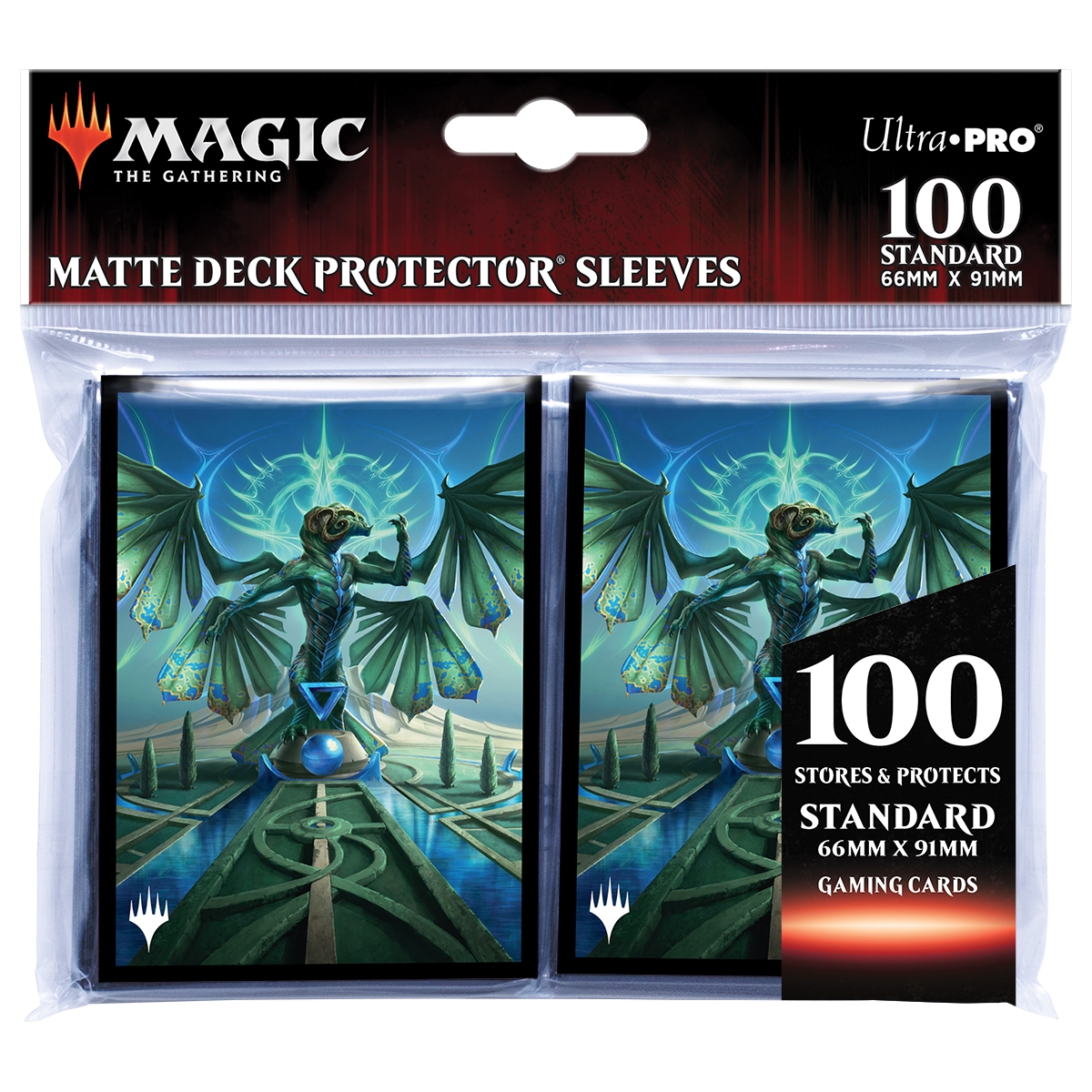 Ultra Pro PRO-MATTE - Deck Protector Sleeves Verde (100 Pz) Per Magic: The Gathering