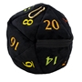 Ultra Pro: Dice Bag-  Black And Rainbow D20  - UP16138 [074427161385]