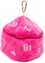 Ultra Pro: Dice Bag-  Hot pink D20 - UP16036 [074427160364]
