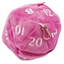 Ultra Pro: Dice Bag-  Hot pink D20 - UP16036 [074427160364]