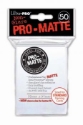 Ultra Pro: Pro-Matte Sleeves (50): WHITE 