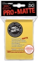 Ultra Pro: Pro-Matte Sleeves (50): YELLOW 