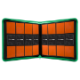 Ultra Pro: ZIP BINDER PRO 12PKT: GREEN - UP15741 [074427157418]
