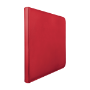 Ultra Pro: ZIP BINDER PRO 12PKT: RED - UP15743 [074427157432]