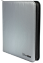 Ultra Pro: ZIP BINDER PRO 12PKT: SILVER 