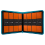 Ultra Pro: ZIP BINDER PRO 12PKT: TEAL - UP15746 [074427157463]