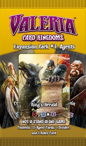 Valeria Card Kingdoms: Expansion Pack #3- Agents 