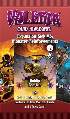 Valeria Card Kingdoms: Expansion Pack #5- Monster Reinforcements 