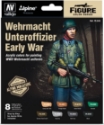 Vallejo Figure Color Series: Paint Set: WEHRMACHT UNTEROFFIZIER EARLY WAR 