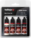 Vallejo Game Color: Black Color Set 
