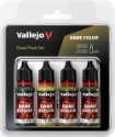 Vallejo Game Color: Dead Flesh Color Set 
