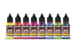 Vallejo Game Color: Fluorescent Color Set - VAL-72214 [8429551722148]
