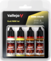 Vallejo Game Color: Gold NMM Color Set 