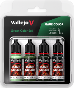 Vallejo: Game Color: Green Color Set 