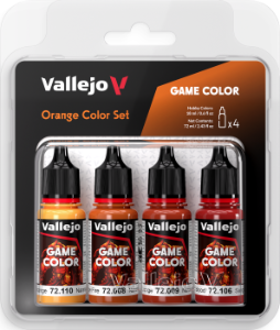 Vallejo: Game Color: Orange Color Set 