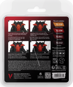 Vallejo: Game Color: Red Color Set 