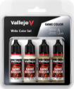 Vallejo Game Color: White Color Set 