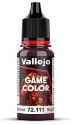 Vallejo Game Color: Nocturnal Red 