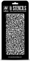 Vallejo Hobby Stencils: LUFTWAFFE WWII SHINGLES CAMO 