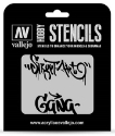 Vallejo Hobby Stencils: STREET ART #2 