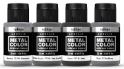 Vallejo: Metal Color (32ml): Metallic Panel Set 