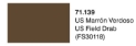Vallejo Model Air Color 139: US Field Drab 