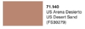 Vallejo Model Air Color 140: US Desert Sand 