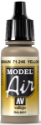 Vallejo Model Air Color 246: Yellow Brown 