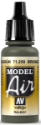 Vallejo Model Air Color 250: Bronze Green 