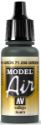 Vallejo Model Air Color 256: Green RLM73 