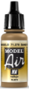 Vallejo Model Air Color 278: Sand Yellow RLM79 