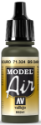 Vallejo Model Air Color 324: BS Dark Green 