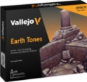 Vallejo Model Color Set: 70141 Earth Tones 