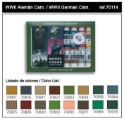 Vallejo Model Color Set: 70114 WWII German Camouflage 