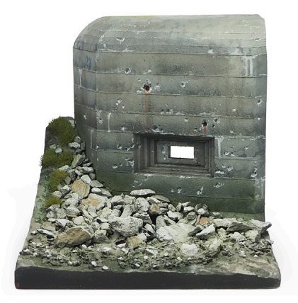Vallejo Scenery: WWII Bunker 