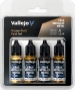 Vallejo True Metallic Metal: ARCANE GOLD PAINT SET - VAL-77268 [8429551772686]