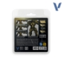 Vallejo True Metallic Metal: GREENISH GOLD PAINT SET - VAL-77267 [8429551772679]