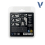 Vallejo True Metallic Metal: OBSIDIAN BLACK PAINT SET - VAL-77270 [8429551772709]