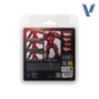 Vallejo True Metallic Metal: RUBY RED PAINT SET - VAL-77254 [8429551772549]