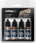 Vallejo True Metallic Metal: RUSTY METAL PAINT SET - VAL-77269 [8429551772693]