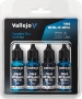 Vallejo True Metallic Metal: SAPPHIRE BLUE PAINT SET - VAL-77256 [8429551772563]