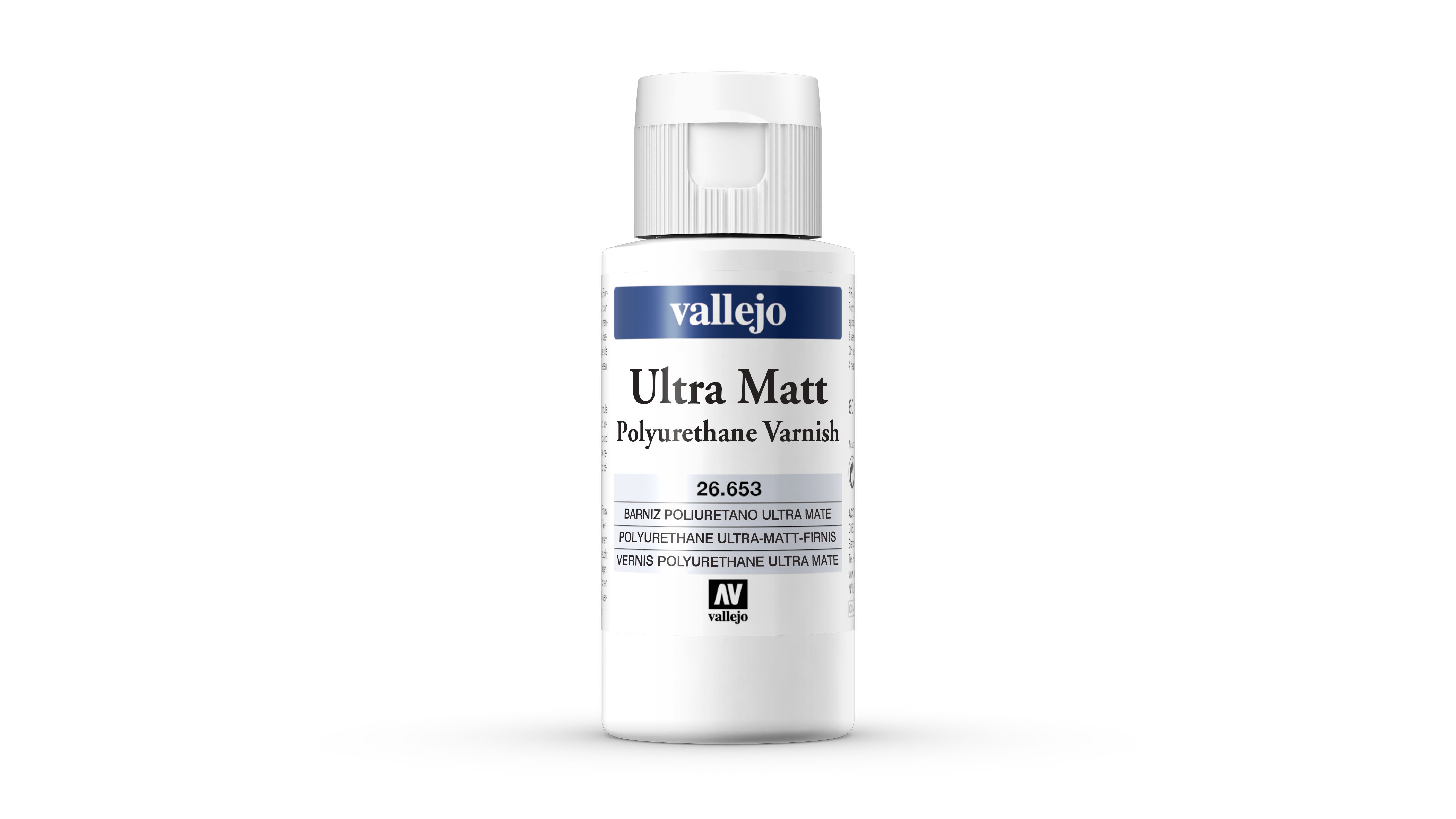 Vallejo: Ultra Matt Polyurethane Varnish (60 ml) 